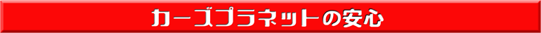 カーズプラネットの安心